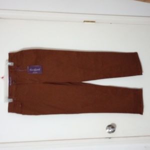 Gloria Vanderbilt Amanda classic fit woman's jeans Brown size 14